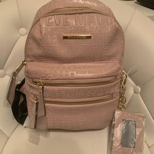 Blush Pink Steve Madden backpack NWT